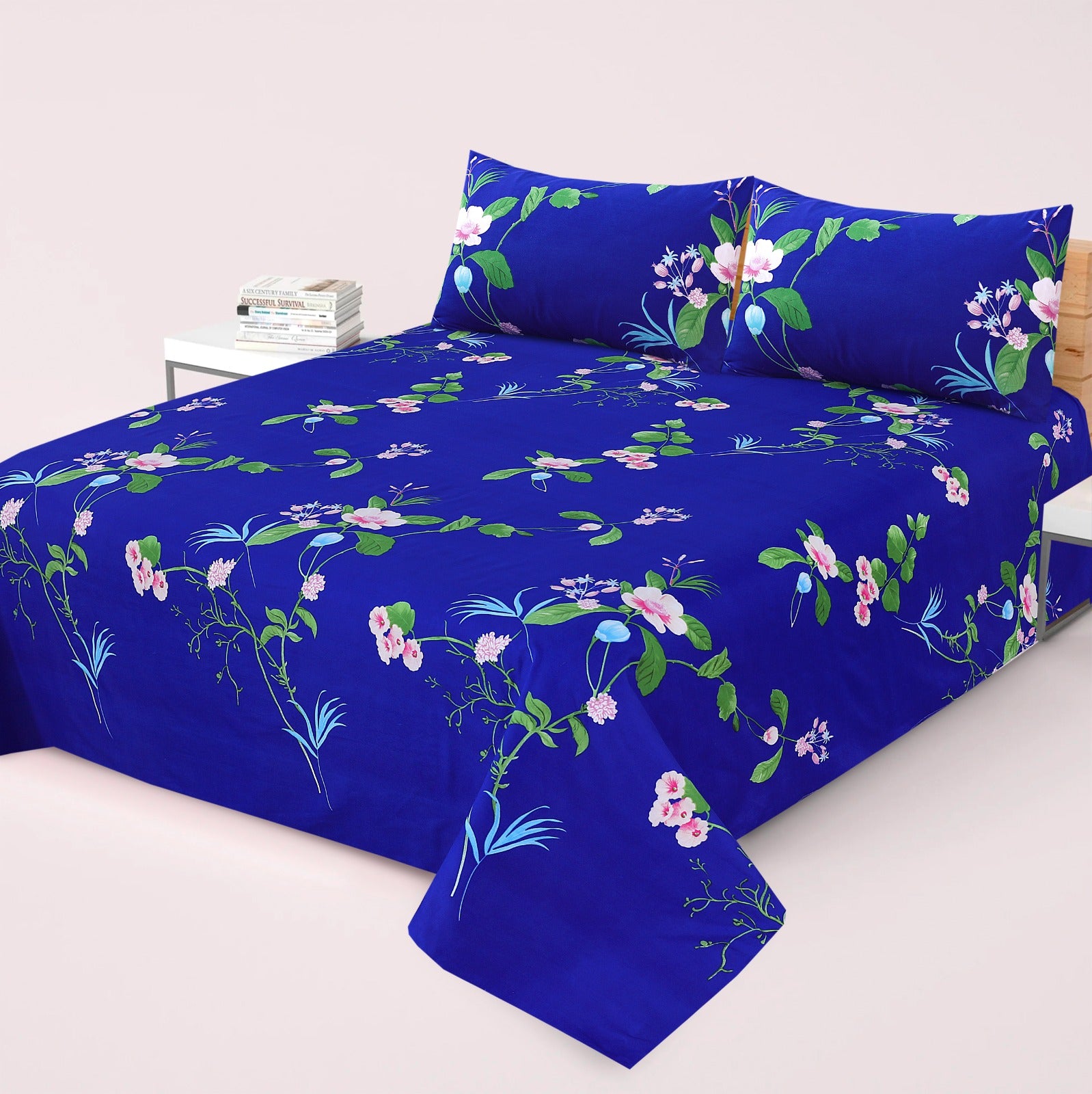 Premium Printed Bed Sheet Set - BM92