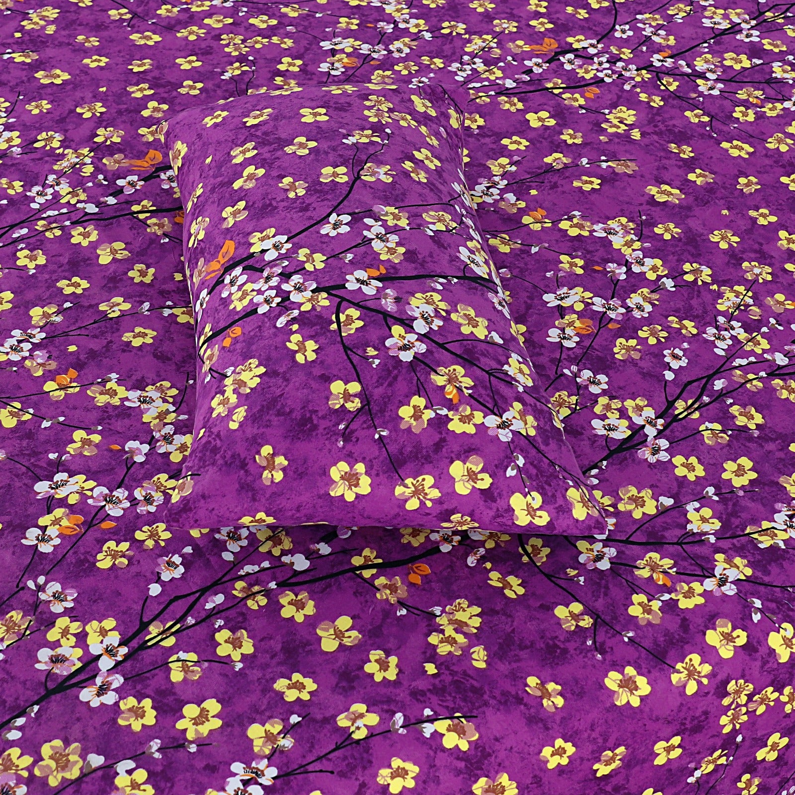 Premium Printed Bed Sheet Set - BM97