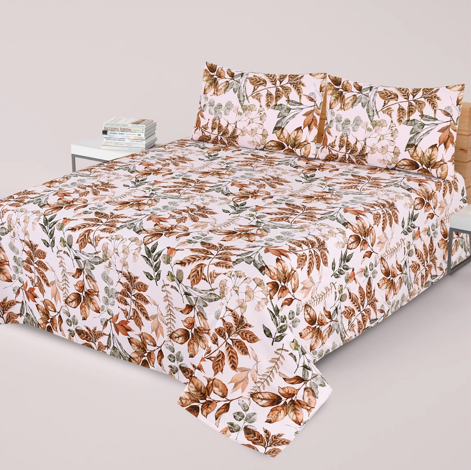 Premium Printed Bed Sheet Set - BM101