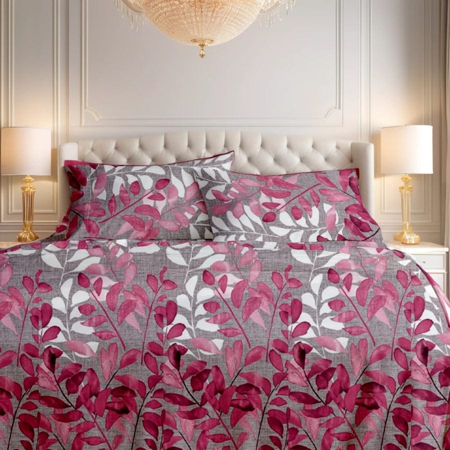 Premium Printed Bed Sheet Set - BM66