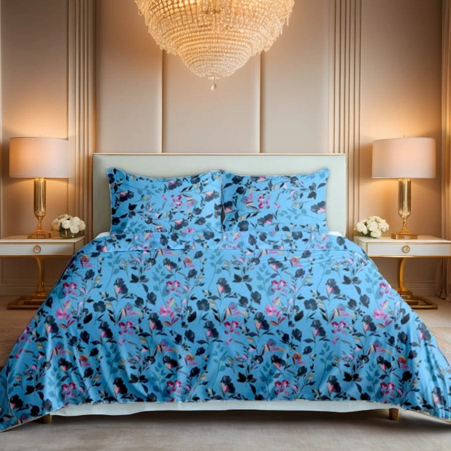 Premium Printed Bed Sheet Set - BM61