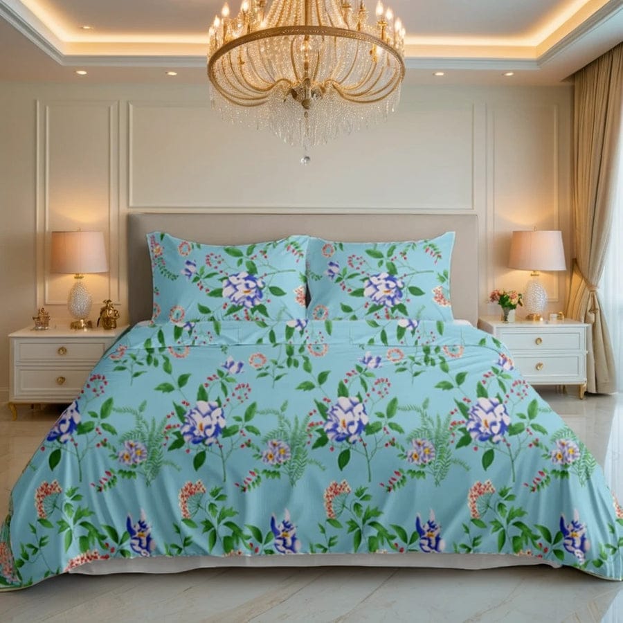 Premium Printed Bed Sheet Set - BM56