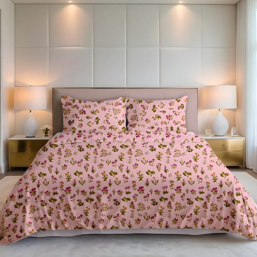 Premium Printed Bed Sheet Set - BM26