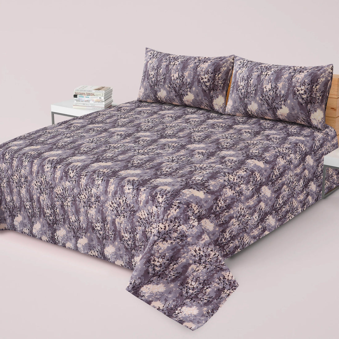 Premium Printed Bed Sheet Set - BM90