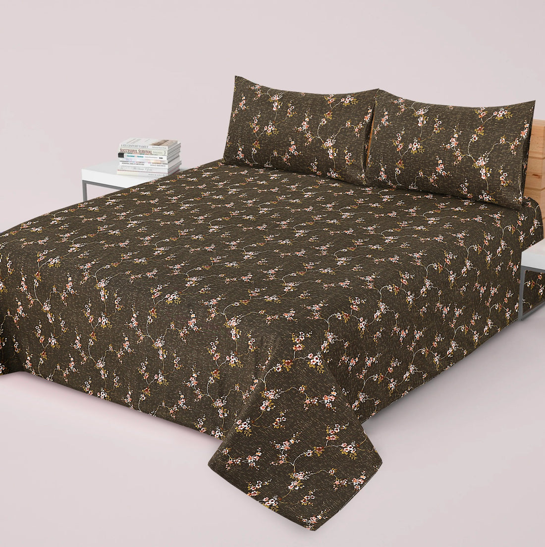 Premium Printed Bed Sheet Set - BM93