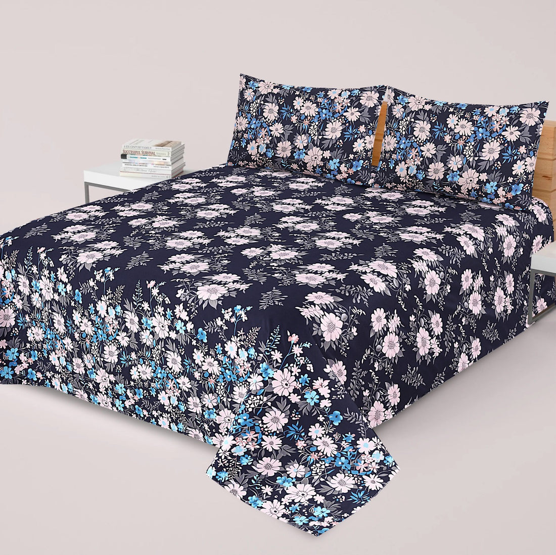 Premium Printed Bed Sheet Set - BM99
