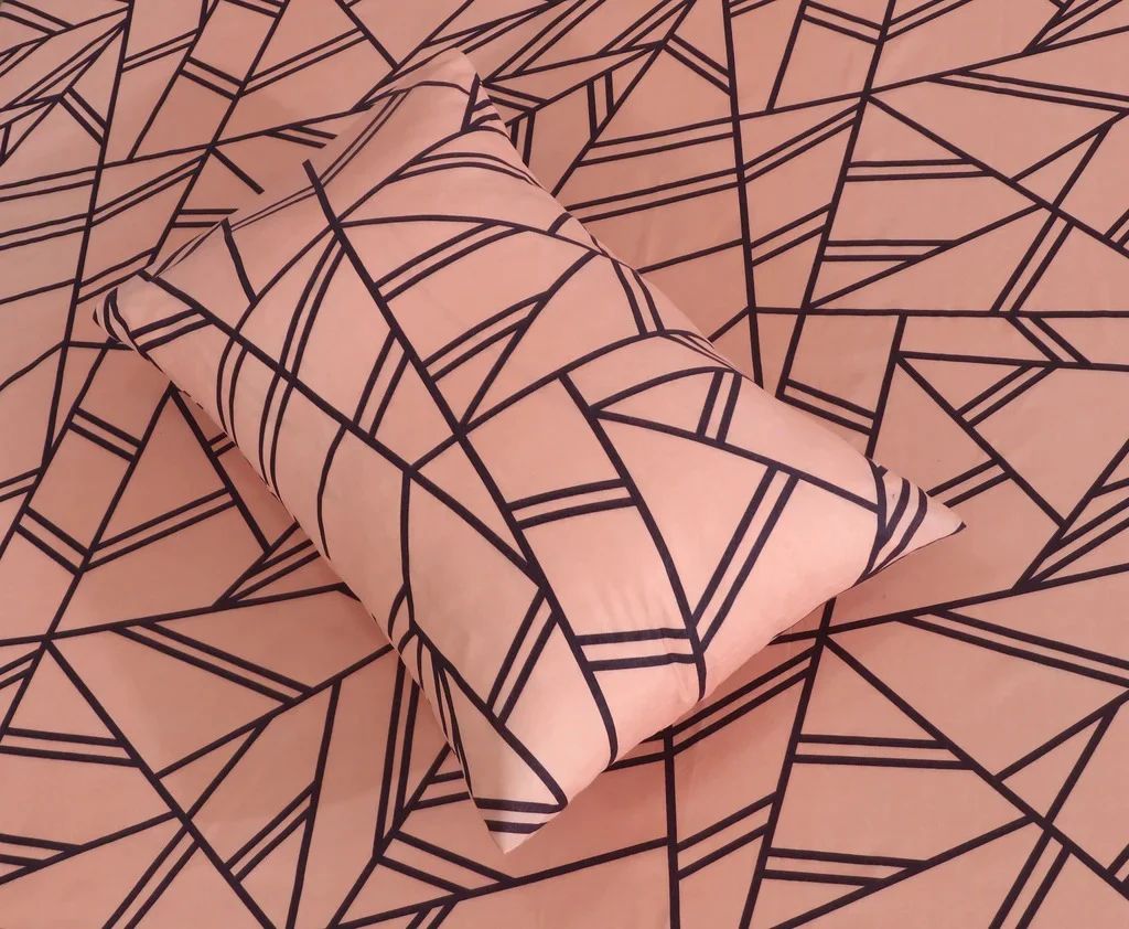 Premium Printed Bed Sheet Set - BM82