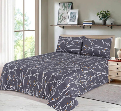 Premium Printed Bed Sheet Set - BM85