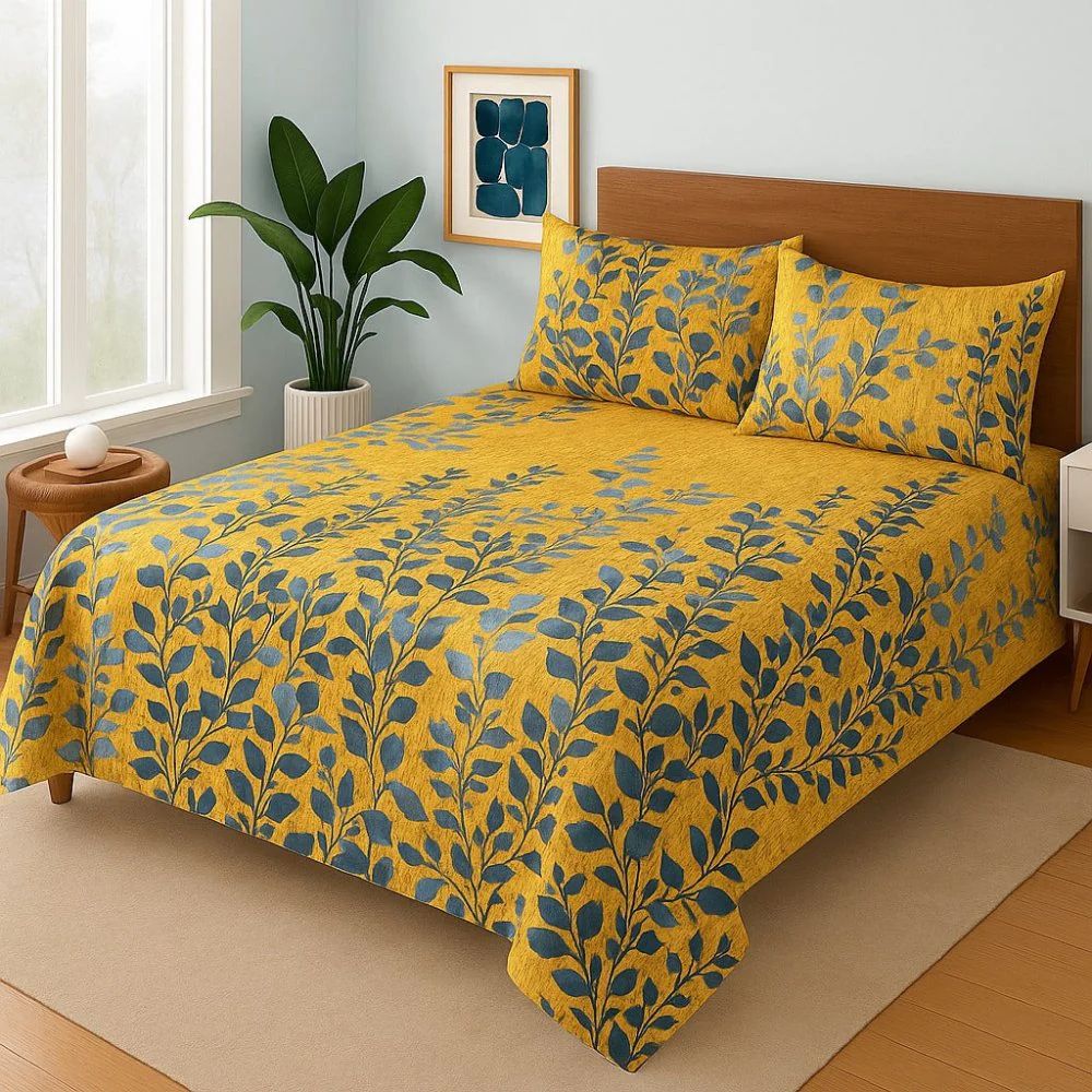 Premium Printed Bed Sheet Set - BM86