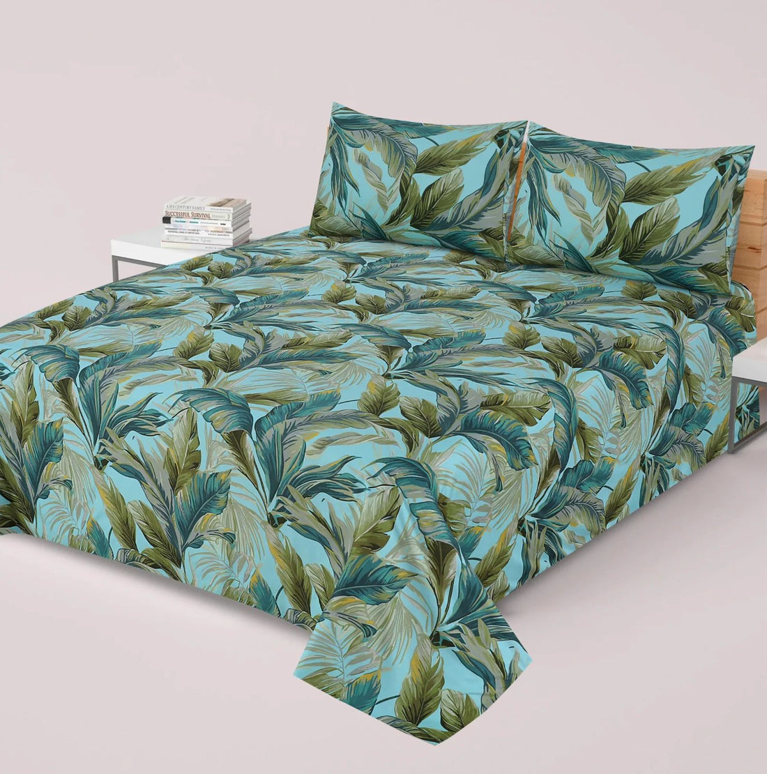 Premium Printed Bed Sheet Set - BM88