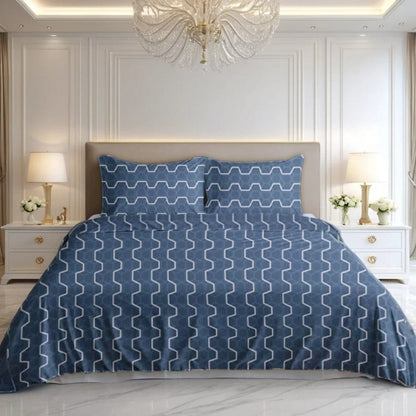 Premium Printed Bed Sheet Set - BM63