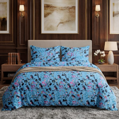 Premium Printed Bed Sheet Set - BM61
