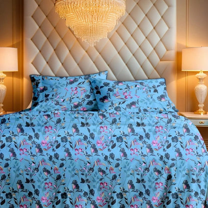 Premium Printed Bed Sheet Set - BM61