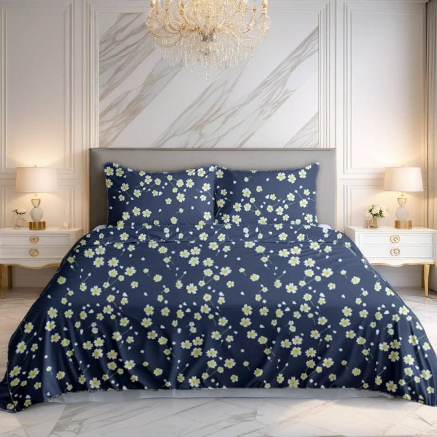 Premium Printed Bed Sheet Set - BM60