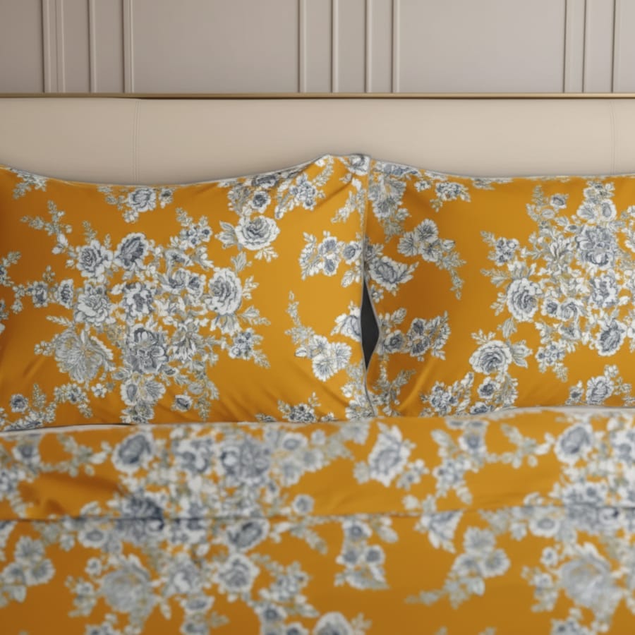 Premium Printed Bed Sheet Set - BM58