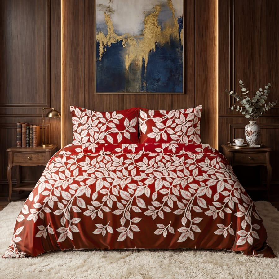 Premium Printed Bed Sheet Set - BM54