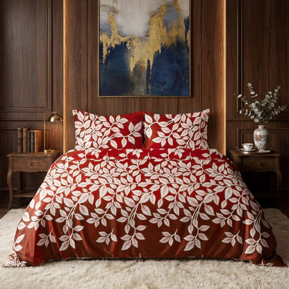 Premium Printed Bed Sheet Set - BM54