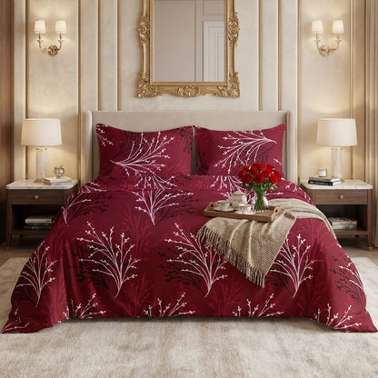 Premium Printed Bed Sheet Set - BM53