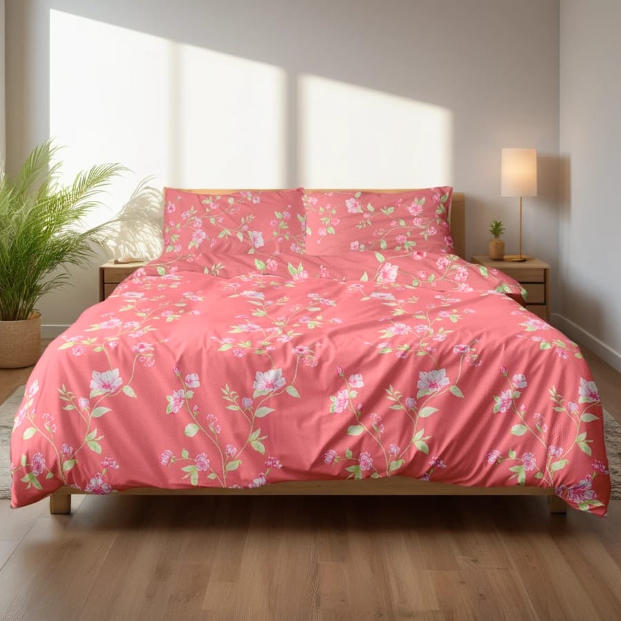 Premium Printed Bed Sheet Set - BM50