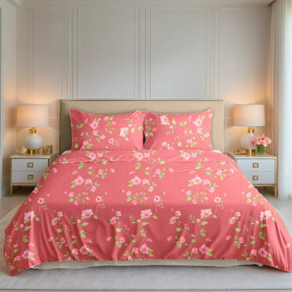 Premium Printed Bed Sheet Set - BM50