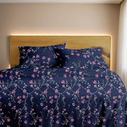 Premium Printed Bed Sheet Set - BM47