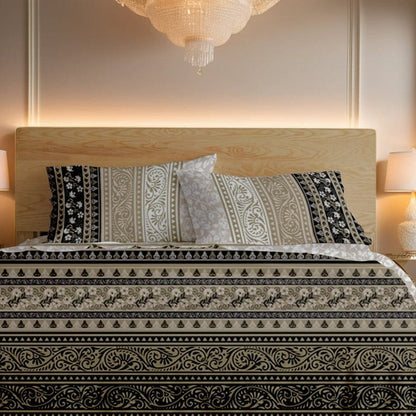 Premium Printed Bed Sheet Set - BM41