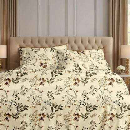 Premium Printed Bed Sheet Set - BM39