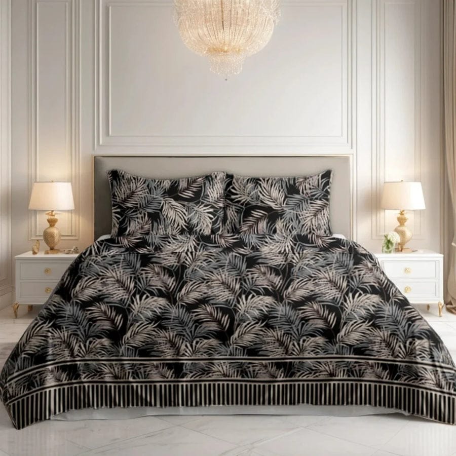 Premium Printed Bed Sheet Set - BM37