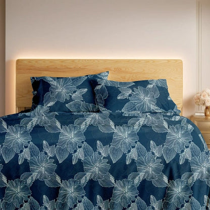 Premium Printed Bed Sheet Set - BM33