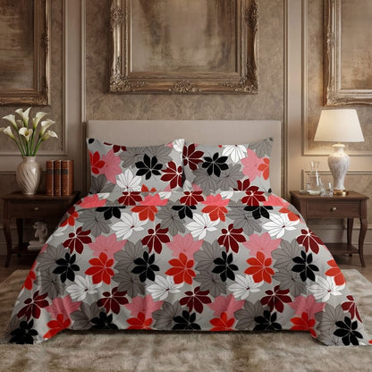 Premium Printed Bed Sheet Set - BM30