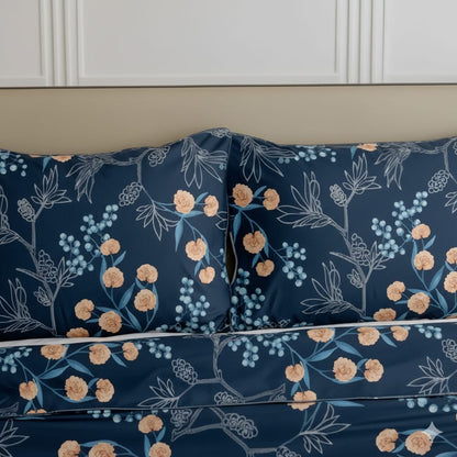 Premium Printed Bed Sheet Set - BM28