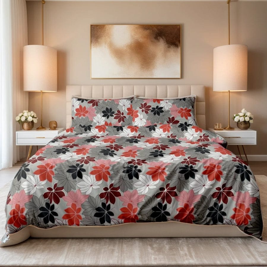 Premium Printed Bed Sheet Set - BM30