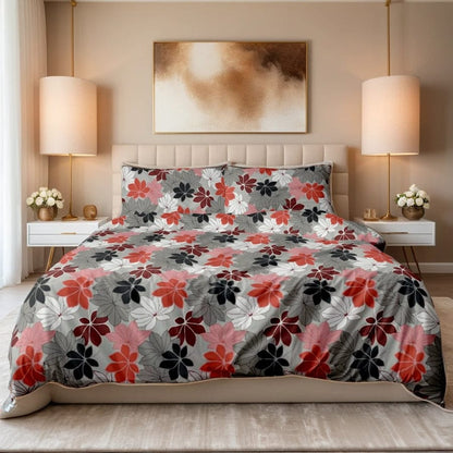 Premium Printed Bed Sheet Set - BM30