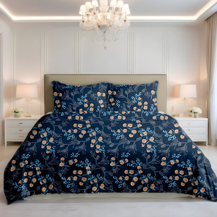 Premium Printed Bed Sheet Set - BM28