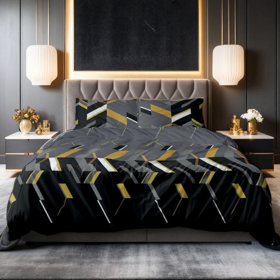 Premium Printed Bed Sheet Set - BM25