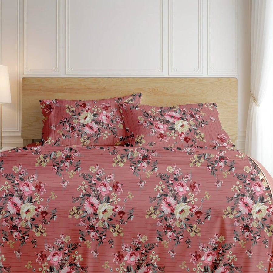 Premium Printed Bed Sheet Set - BM23